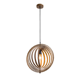 Pendul Woody -R 1 x E27 Elmark