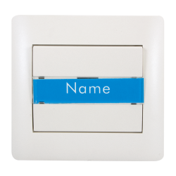 INTRERUPATOR SONERIE CU ETICHETA ALB Elmark