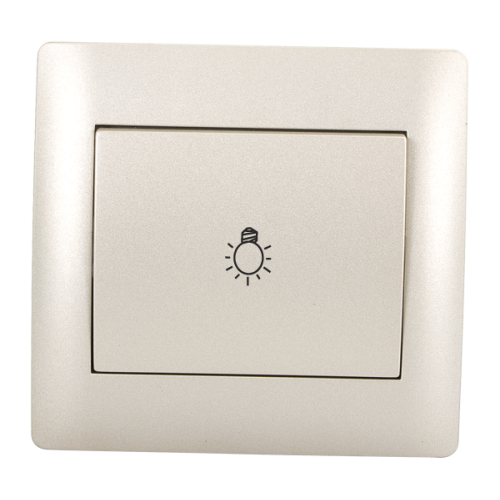 INTRERUPATOR SONERIE-LIGHT CHAMPAGNE Elmark