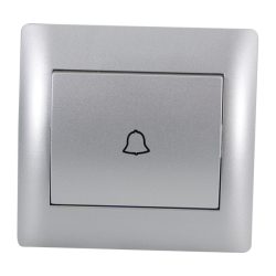 INTRERUPATOR SONERIE ARGINTIU Elmark