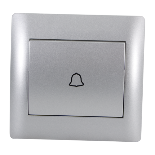 INTRERUPATOR SONERIE ARGINTIU Elmark