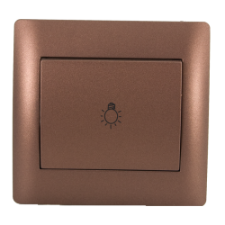 INTRERUPATOR SONERIE-LIGHT CAFENIU Elmark