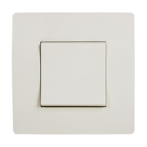 BASIC Intrerupator cap scara crem Elmark
