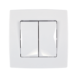 INTRERUPATOR CAP SCARA DUBLU CITY ALB 190051 ELMARK