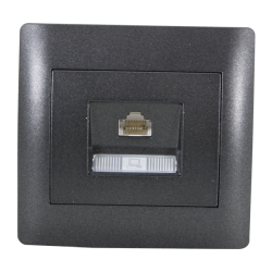 PRIZA PC cat 6e NEGRU Elmark