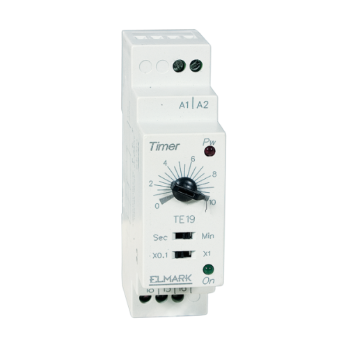 Releu de timp stea-triunghi TE19 50102 Elmark