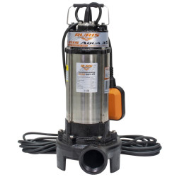 Pompa submersibila apa curata sau murdara Ruris Aqua 35,corp inox, 1300 W, 230 V, 18m³/h debit apa, 12 m inaltime maxima refulare, 35°C temperatura maxima, 10 m lungime cablu