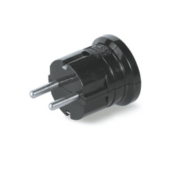 Stecher schuko 2P+E 16A negru Scame