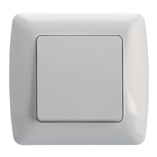 Intrerupator cap cruce alb Scame