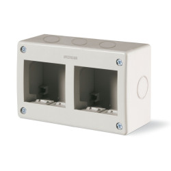 Carcasa PT 2+2 modul IP40 Scame