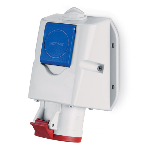 Priza combi 16A 3P+E+N si schuko IP44 Scame