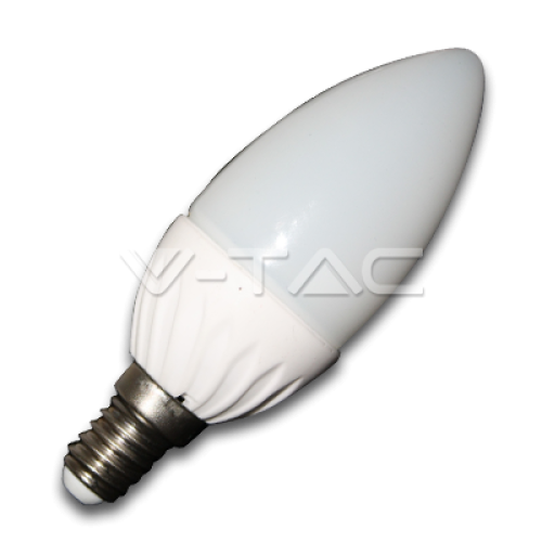 Bec LED lumanare 4W E14 CW 4166 V-TAC