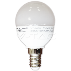 Bec LED Sferic 6W E14 CDL 4252 V-TAC
