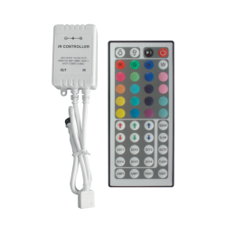CONTROLER CU INFRAROSU LEDRGB 12V 6A 44 BUTOANE 99RGBCONTROL2