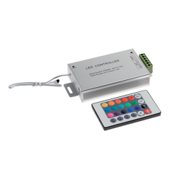 CONTROLER PENTRU BANDA LED RGB CU INFRAROSU 24 BUTOANE 12V 12A 99RGBCR3