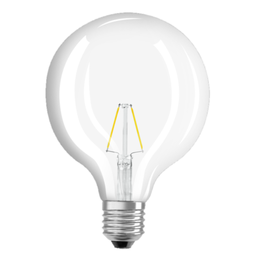 Bec decorativ LED Ambiente Lux 2W G125 Radium