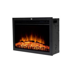 Semineu electric incorporabil FKKI 03, 2000 W, 2 trepte de putere Negru