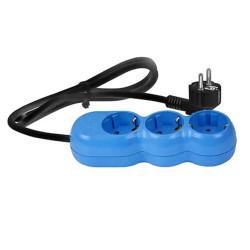 Prelungitor Albastru ,3 prize, 1.5m, AS3015N11