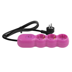 Prelungitor Roz ,3 prize, 1.5m, intrerupator RZ3115N11 