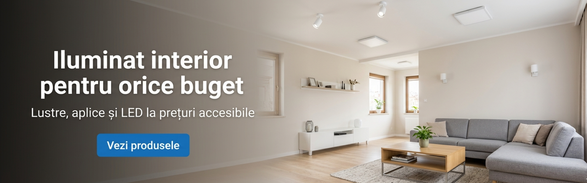 Iluminat cu buget redus