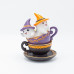 Decoratiune Fantome Mici In Ceasca  Haloween - imagine 1