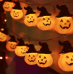 Ghirlanda lumini LED Pumpkin Halloween 10 becuri - imagine 2