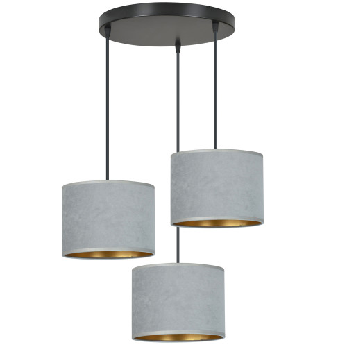 Lustra HILDE 3 BL Premium GRAY 1050/3PREM Emibig
