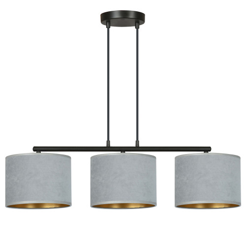 Lustra HILDE 3 BL GRAY 1050/3 Emibig