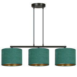 Lustra HILDE 3 BL GREEN 1051/3 Emibig