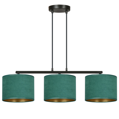 Lustra HILDE 3 BL GREEN 1051/3 Emibig