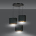 Lustra HILDE 3 BL Premium BLACK 1054/3PREM Emibig - imagine 1