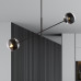Plafoniera LINEAR 2 BLACK/STRIPE 1168/2 Emibig - imagine 1