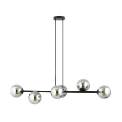 Plafoniera ROSSI 6 BL GRAFIT 875/6 Emibig