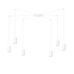 Lustra TRAKER 6 WH / WHITE 525/6 Emibig