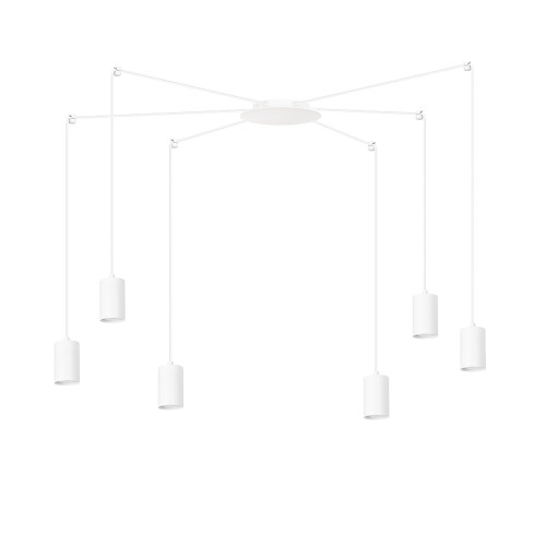 Lustra TRAKER 6 WH / WHITE 525/6 Emibig