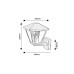 Aplica de exterior Paravento 7146 Rabalux - imagine 3