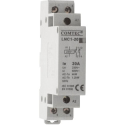 Contactor cu montare pe sina DIN – LNC1-20 2NO +2NC Comtec