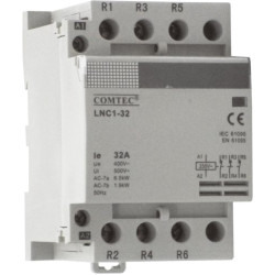 Contactor cu montare pe sina DIN – LNC1-32 2NO+1NC Comtec