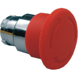 Cap ciuperca 40 mm retinut+sageata  rosu Comtec