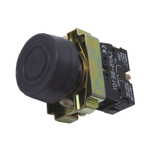 Buton  etans cu revenire si grad de protectie IP65 albastru 1 NI Comtec