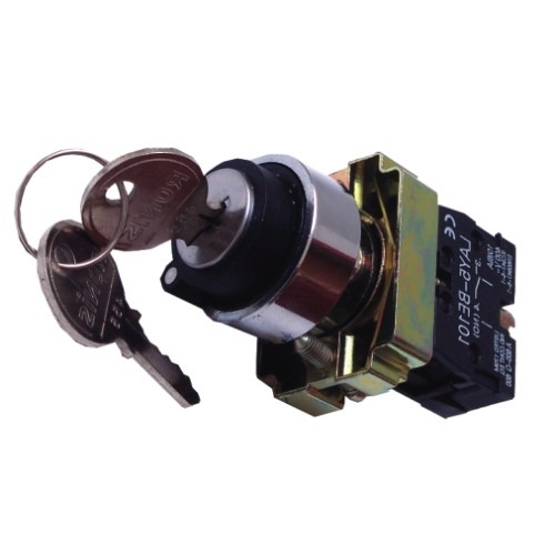 Selector cu cheie 1ND cu retinere Comtec