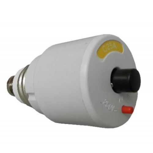 Siguranta automata cu filet E27 S101 Alba 6A Comtec