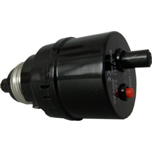 Siguranta automata cu filet E27 S101 Neagra 25A Comtec