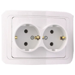 Priza dubla shuko Eco  Comtec