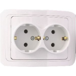 Priza dubla shuko Eco Premium  Comtec