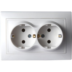 Priza dubla shuko GOLDYS Comtec