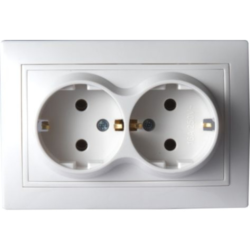 Priza dubla shuko GOLDYS Comtec