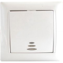 Intrerupator simplu cu LED CAMILYA  Comtec