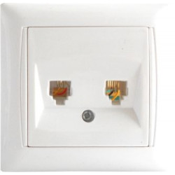 Priza UTP dubla CAMILYA Comtec