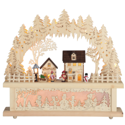 Decoratiune luminoasa din lemn ROSENHEIM 270-56 Eglo